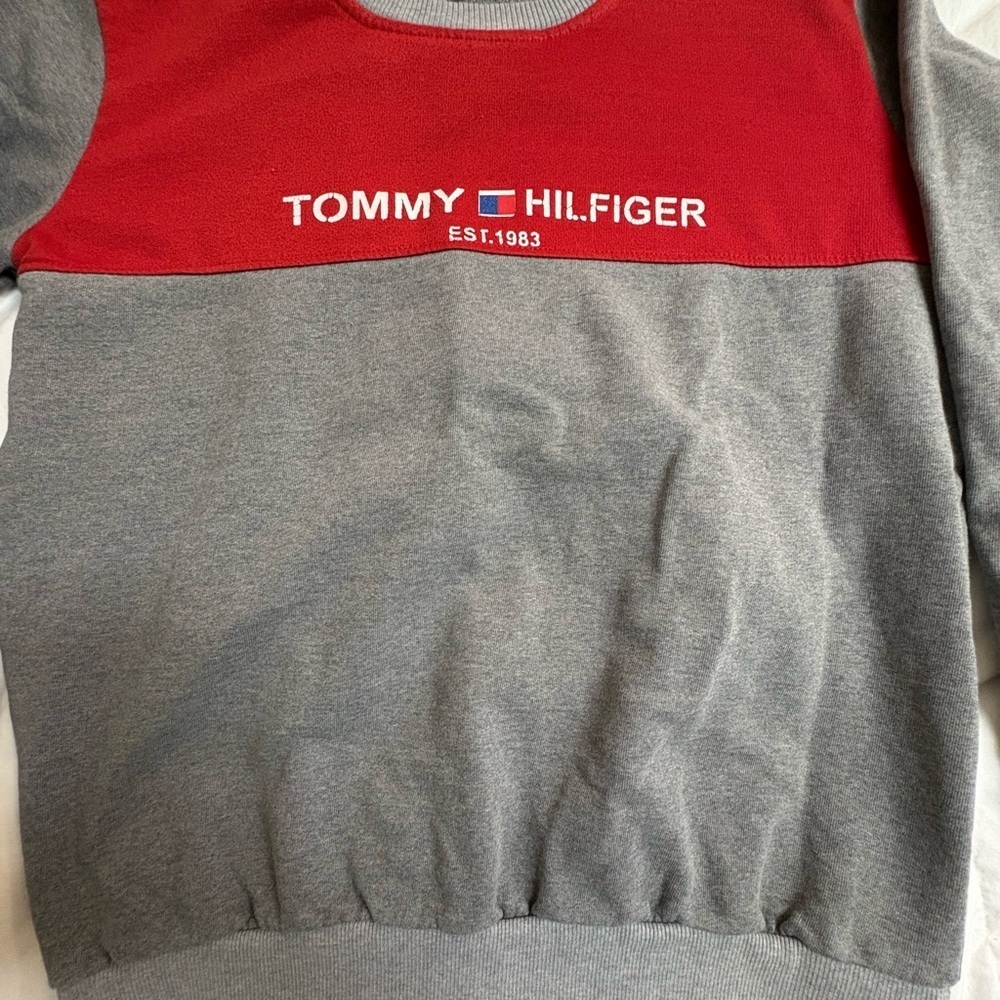 Tommy Hilfiger Womens Large Crewneck Sweatshirt 90s Long Sleeve Vintage - Picture 2 of 5